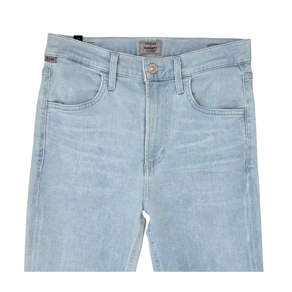 Citizens Of Humanity Drew Fray High Rise‎ Cropped Jeans. Size 27 - Picture 9 of 16